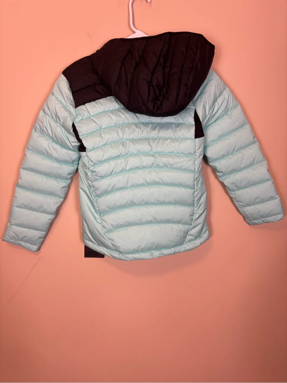New Boulder Gear Light Blue Quilted Puffer Jacket - Little Girl’s Medium